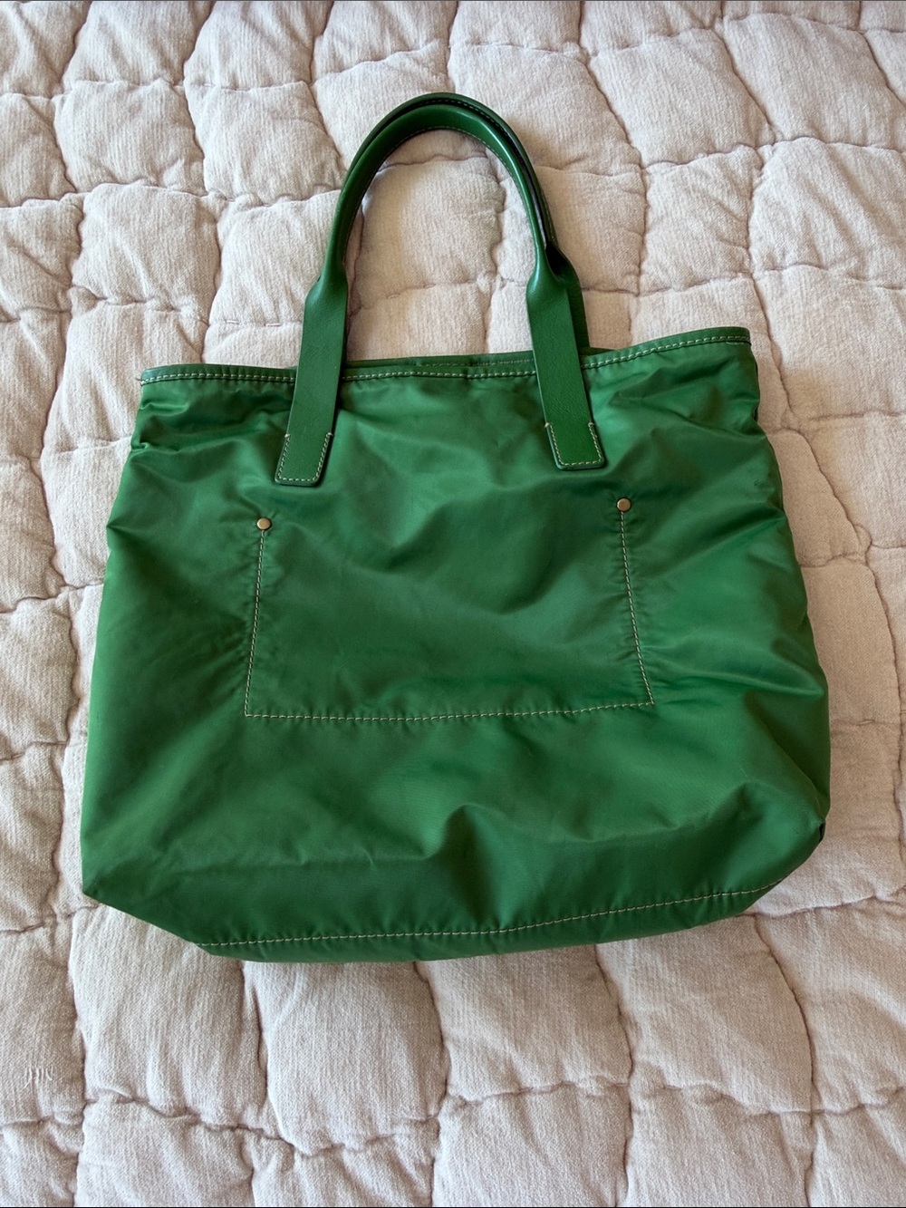 J Crew - Green Women's Tote Bag